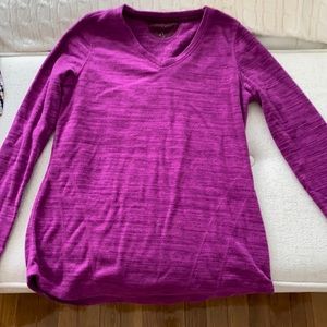 Wmns small long sleeve sweatshirt